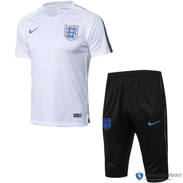 Camiseta Entrenamiento Inglaterra Conjunto Completo 2018 Blanco